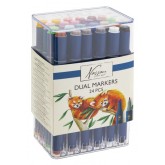 ALCOHOLMARKER NASSAU DUOPUNT 24 STUKS ASSORTI