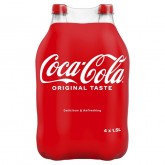 FRISDRANK COCA COLA REGULAR PETFLES 1.5 LITER