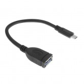 USB 3.0 KABEL OTG USB-C MALE NAAR USB-A FEMALE