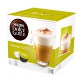 KOFFIECUPS DOLCE GUSTO CAPPUCCINO 16 STUKS