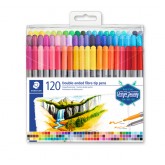 KLEURSTIFT STAEDTLER DUBBELE PUNT SET 120 KLEUREN