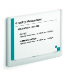 DEURBORDJE DURABLE CLICK SIGN A5 LIGGEND
