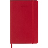 AGENDA 2026 MSK PLAN WEEK 7D/1P POCKET SC SCARLET