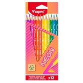 KLEURPOTLOOD MAPED NEON 12 KLEUREN