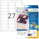 VEILIGHEIDSETIKET HERMA 4233 63.57X29.6MM WT 675ST