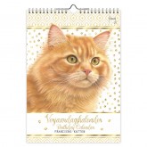 VERJAARDAGSKALENDER FRANCIENS KATTEN JEROEN A4