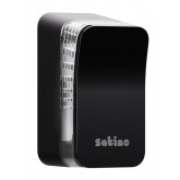 LUCHTVERFRISSERDISPENSER SATINO AR1 HYGINITY ZWART