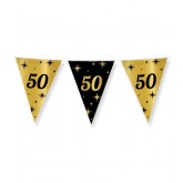 CLASSY PARTY FLAGS FOIL 50