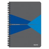 NOTITIEBOEK LEITZ OFFICE A5 LIJN 180PAG GRIJS BL
