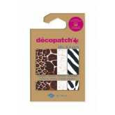 HOBBYPAPIER DÉCOPATCH 30X40CM 4V DIERENHUID