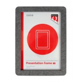 Presentatieframe Quantore A4 gerecycled vilt grijs