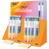 4-Kleuren balpen Bic regenboog M assorti