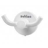 KLEDINGHAAK SATINO 2 HAAKS WIT 332180