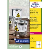 ETIKET AVERY ZWECKFORM L4773-100 63.5X33.9 2400ST