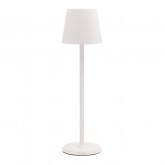 TAFELLAMP SECURIT FELINE LED OPL DIMBAAR WIT