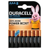 BATTERIJ DURACELL OPTIMUM AAA X8