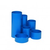 Pennenkoker MAUL tubo 6-vaks 150x125mm blauw