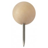 Punaises Nobo hout voor memobord 40st