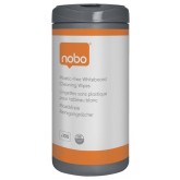 Whiteboardreinigingsdoekjes Nobo plasticvrij 100st