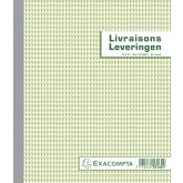 Kasboek Exacompta leveringen dupli 50vel NL FR