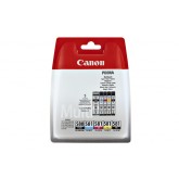 INKCARTRIDGE CANON PGI-580 CLI-581 2X ZWART + 3 KLEUREN