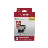 INKCARTRIDGE CANON CLI-581 + 50VEL FOTOPAP 10X15CM