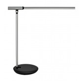 BUREAULAMP MAUL RUBIA MET USB POORT ZILVERGRIJS