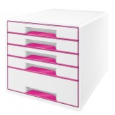 LADENBOX LEITZ WOW 5 LADEN WIT/ROZE