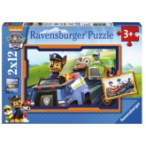 PUZZEL RAVENSBURGER PAW PATROL IN ACTIE 2X12ST