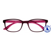 LEESBRIL +1.50 RELAX ROOD-ROZE