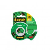 PLAKBAND 3M SCOTCH 19MMX25M MET TAPEHOUDER MAGIC