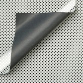 APPARAATROL DESIGN ZILVER STIPPEN GRIJS 100MX30CM