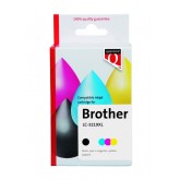 INKCARTRIDGE QUANTORE BRO LC-3219XL ZWART + 3 KLEUREN