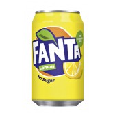 FRISDRANK FANTA LEMON ZERO BLIK 330ML