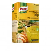 DRINKBOUILLON KNORR KIP MET TUINKRUIDEN