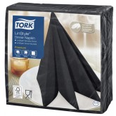 SERVET TORK 39X39CM 478726 LINSTYLE ZWART 50 STUKS