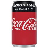 FRISDRANK COCA COLA ZERO BLIK 330ML