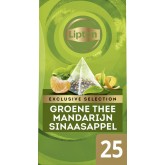 THEE LIPTON EXCLUSIVE GROENE THEE MANDARIJN SINAASAPPEL