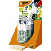 BALPEN BIC 4KLEUREN VELOURS