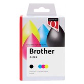 INKCARTRIDGE QUANTORE BRO LC-223 ZWART 3 KLEUREN