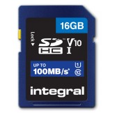 GEHEUGENKAART INTEGRAL SDHC V10 16GB
