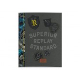 SCHRIFT REPLAY BOYS A5 LIJN