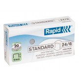 NIETEN RAPID 24/6 GEGALV STANDAARD 1000ST