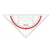 GEODRIEHOEK MAPED 160MM FLEXIBEL