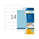 ETIKET HERMA 5060 105X42.3MM 280ST BLAUW