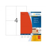 ETIKET HERMA 4397 105X148MM A4 400ST ROOD