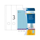 RUGETIKET HERMA 5138 61X297MM 60ST A4 BLAUW