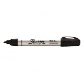 VILTSTIFT SHARPIE METAL BARREL ROND SMAL ZWART