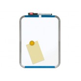 WHITEBOARD NOBO SLIM LINE 22X28CM GELAKT