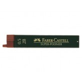 POTLOODSTIFT FABER CASTELL 0.5MM 2B